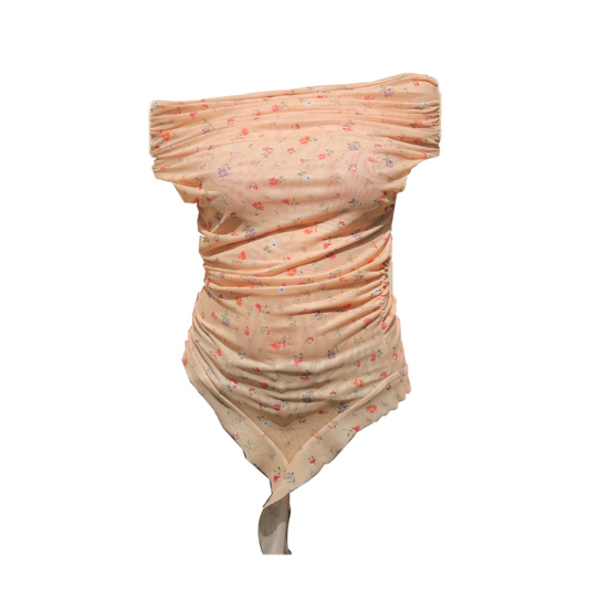 Honey Off Shoulder Ruffle Top